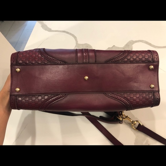 Gucci Burgundy shoulder bag - Picture 4 of 8